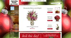 Desktop Screenshot of amazingpetals.com